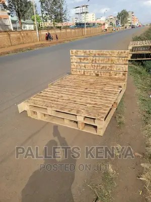 Pallet Bed- 5*6 Detachable With Drawers (F GO)