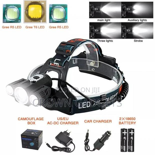 Headlamp Rechargeable,20000 High Lumen - main view