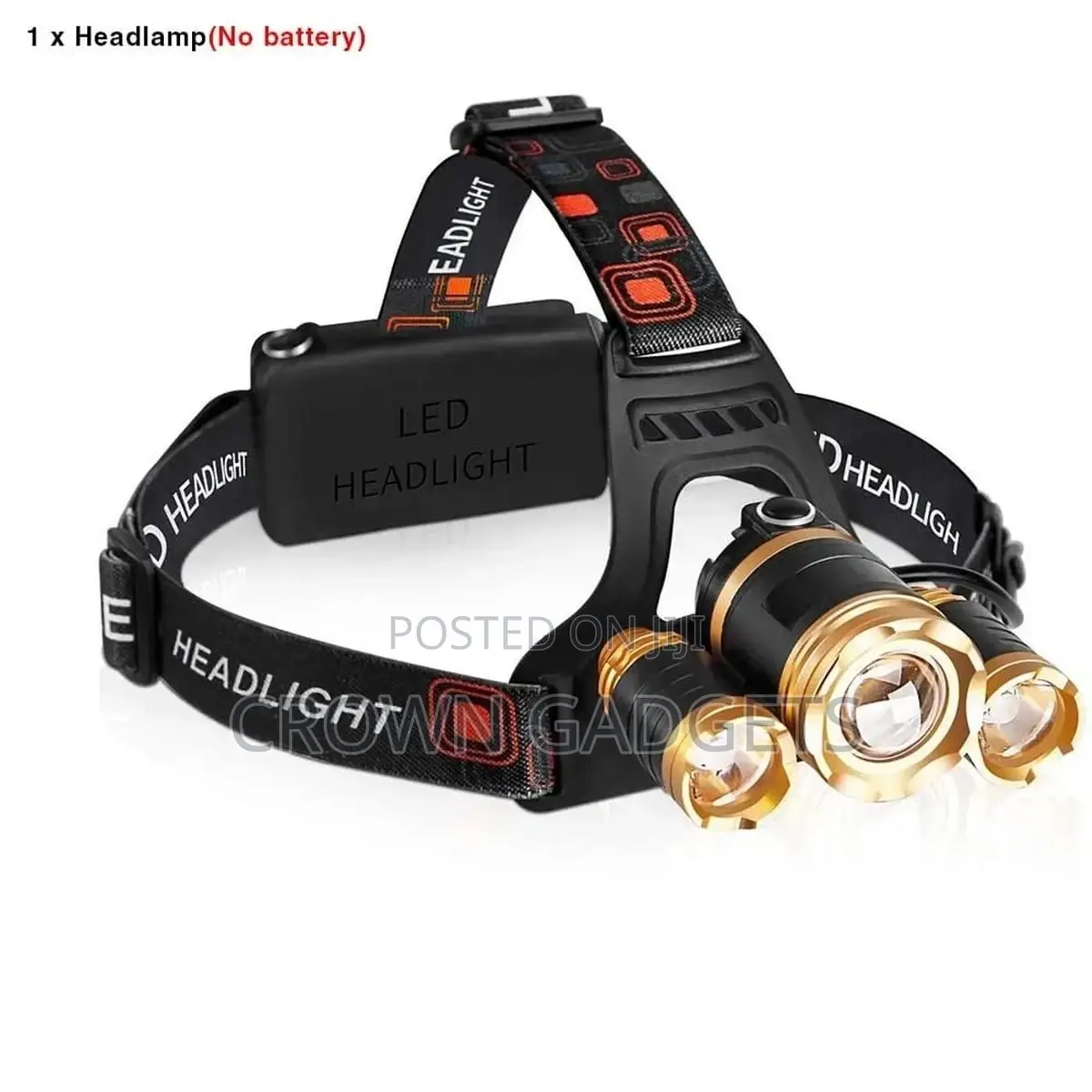 Bright LED Rechargeable Headlight