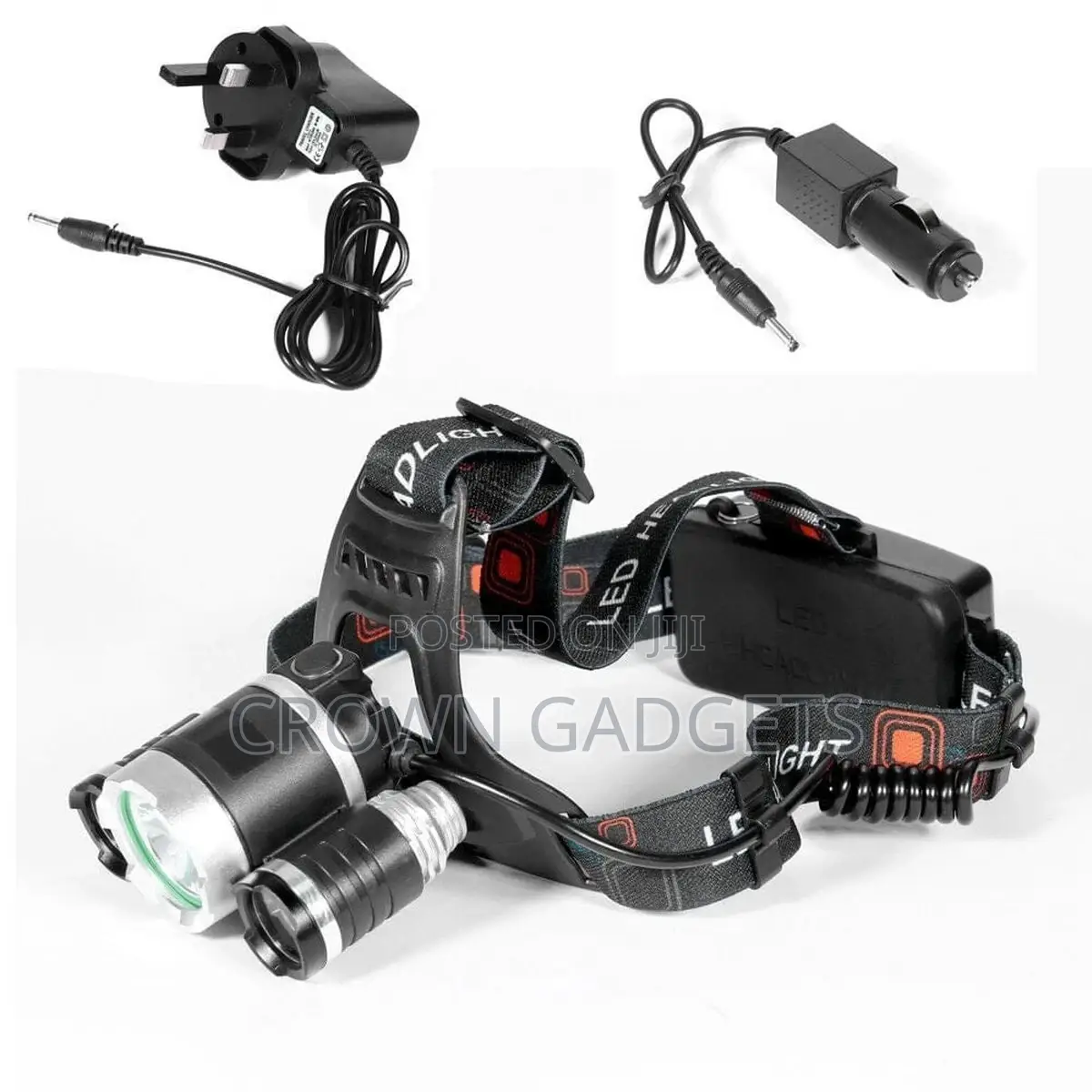 Waterproof Motion Sensor Head Lamp