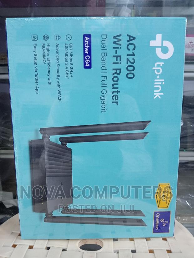 Tp-Link AC1200 Dual Band Gigabit Router Archer C64