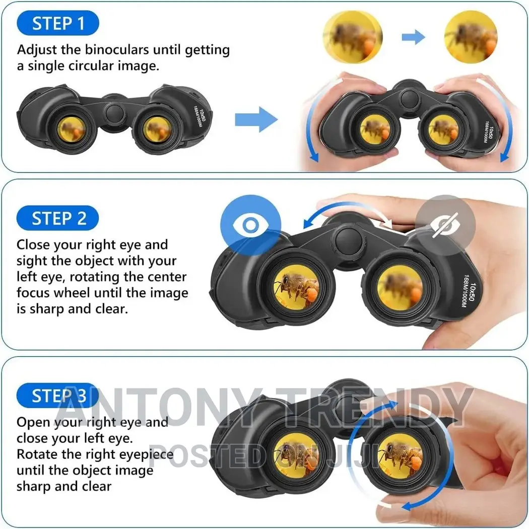 Waterproof Binoculars for Bird Watching, Travel, Outdoor