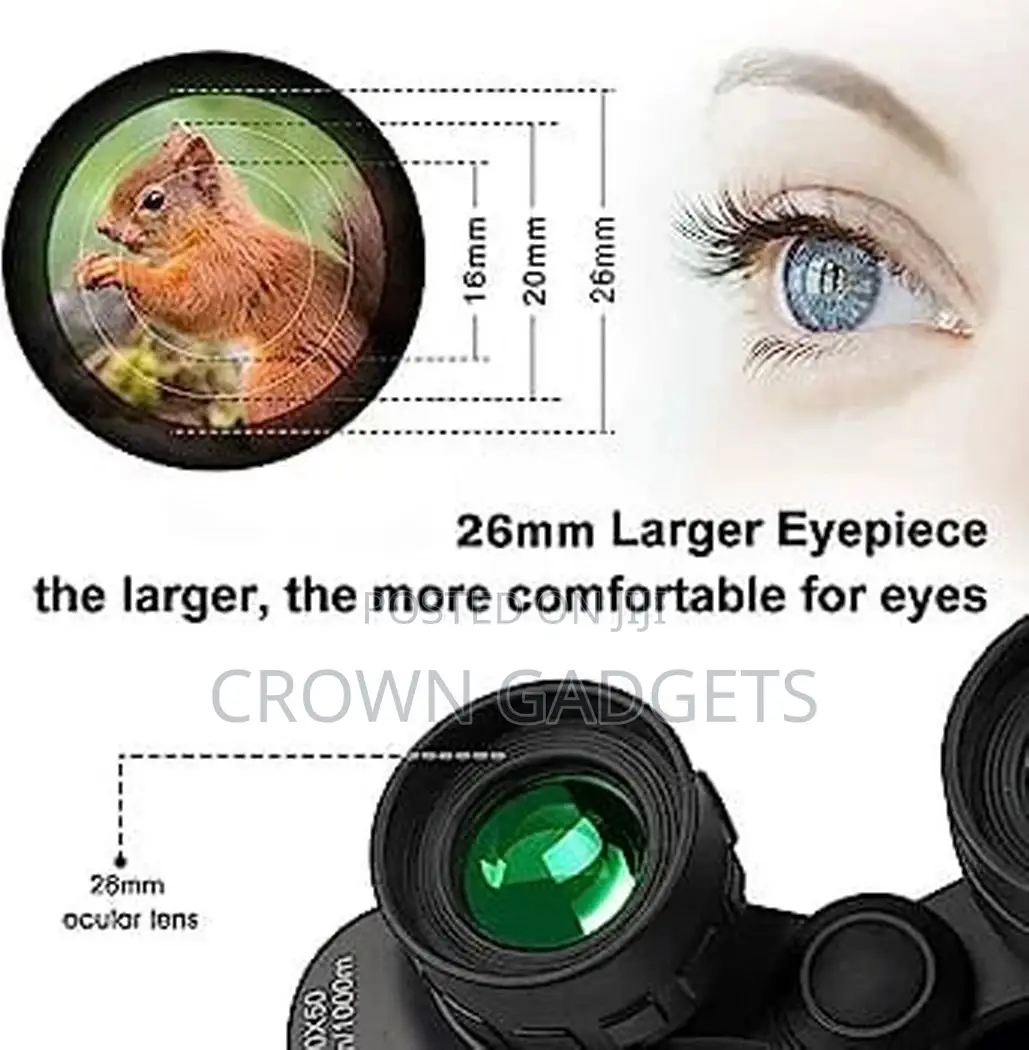 Waterproof Binoculars for Bird Watching, Travel, Outdoor