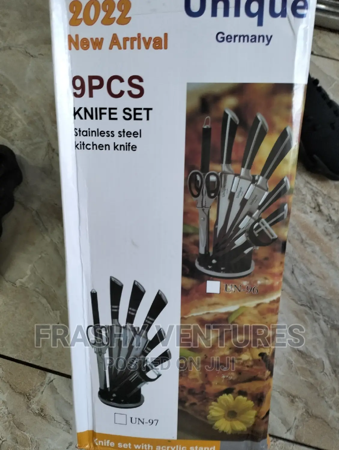 9 PCS Knife Set Stainless Steel