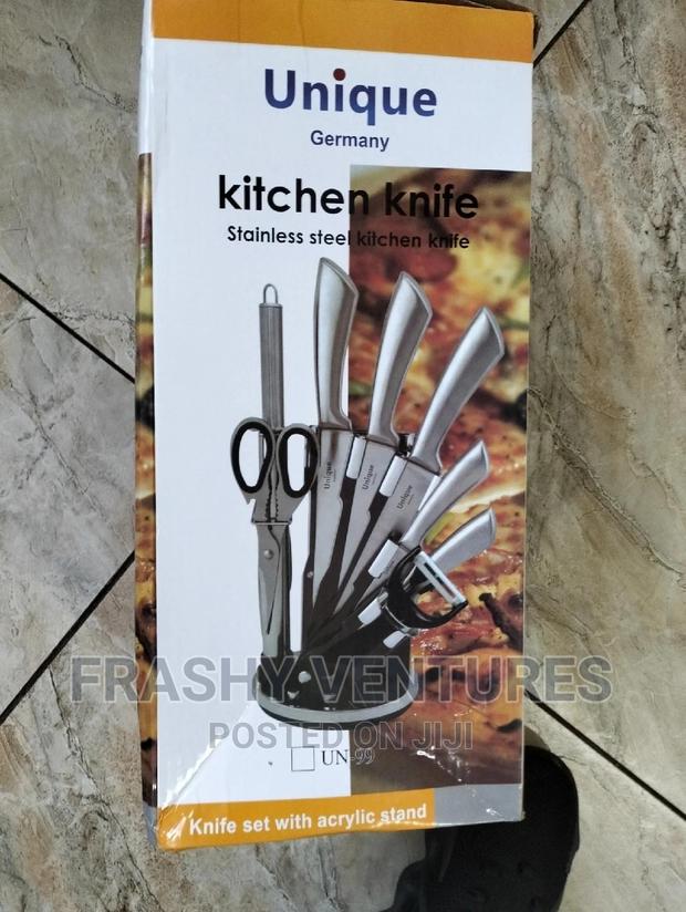 Stainless 9pcs Kitchen Knives