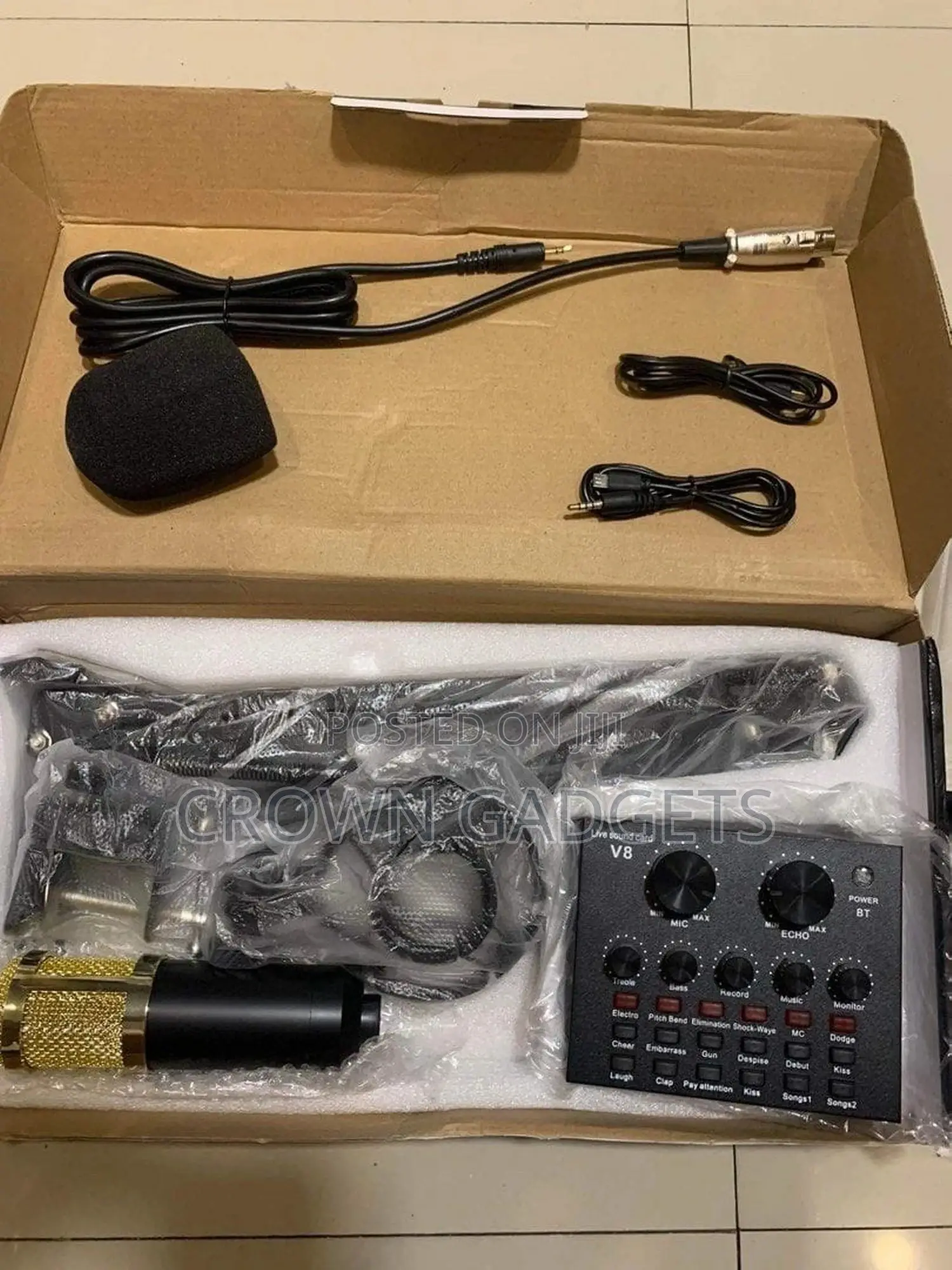 Audio Mixer With Sound Card for Pc/Laptop/Phone, Streaming