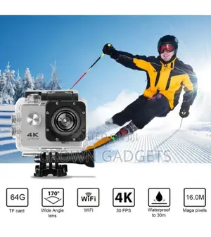 Sports Camera WIFI 30M Waterproof 24MP