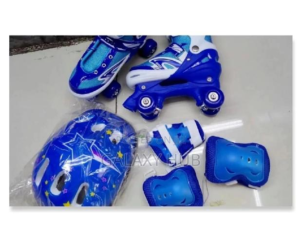 Quad/Dual Skate Shoes, Soft Helmets, Protective Guards