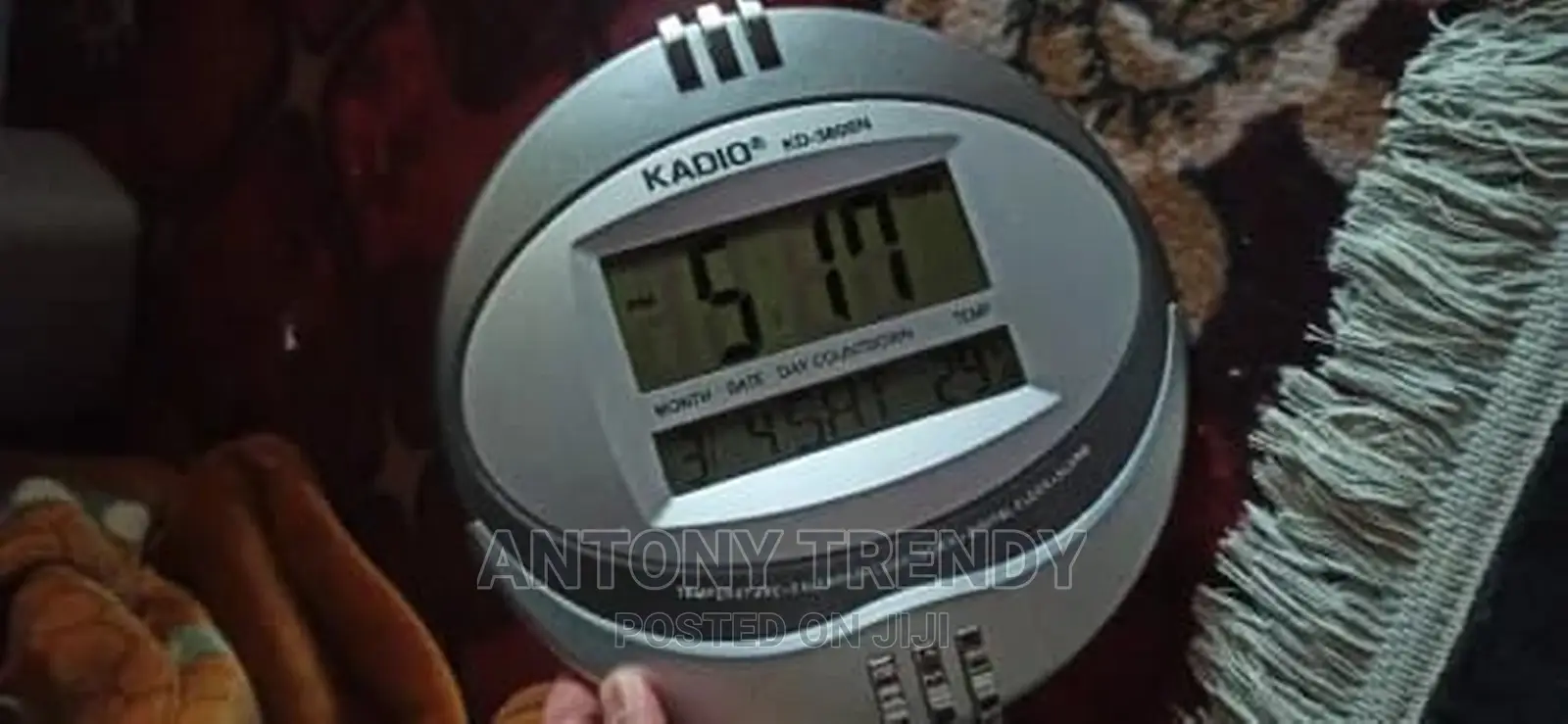 Clocks /KADIO Clock KD-3806 Digital Wall Clock
