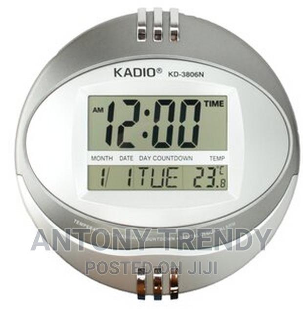 Big KADIO Wall/Table LCD Clock