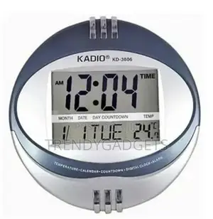 Big KADIO Wall/Table LCD Clock