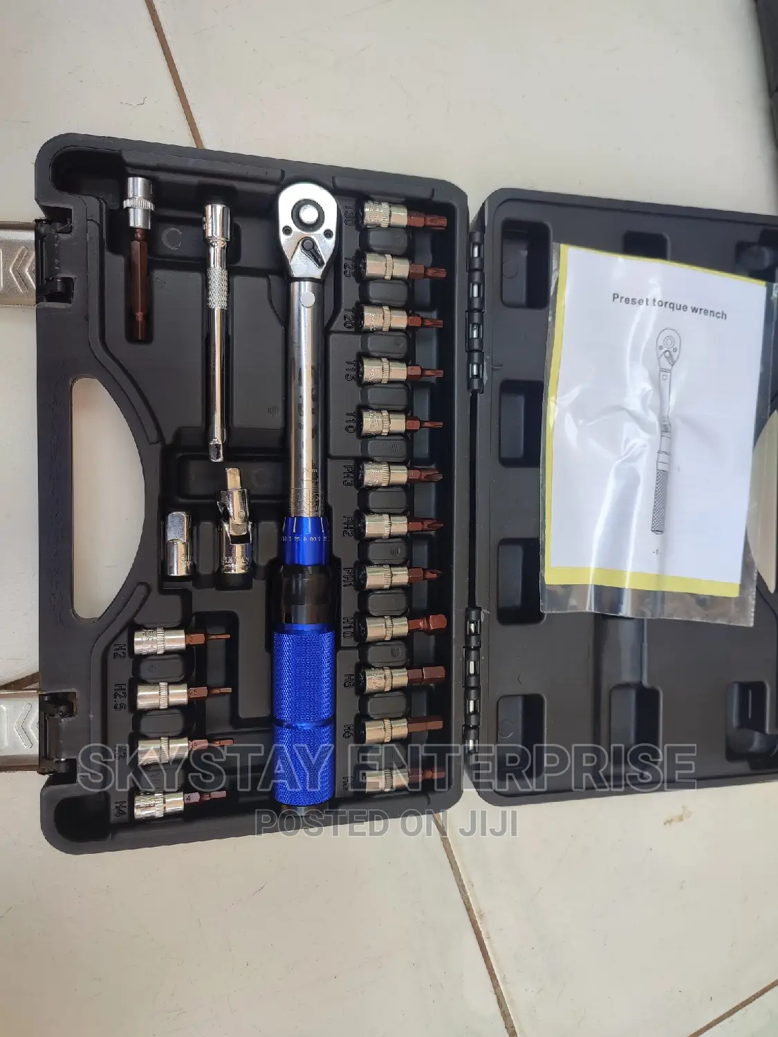 Torque Wrench 5-25nm 21pcs Set.
