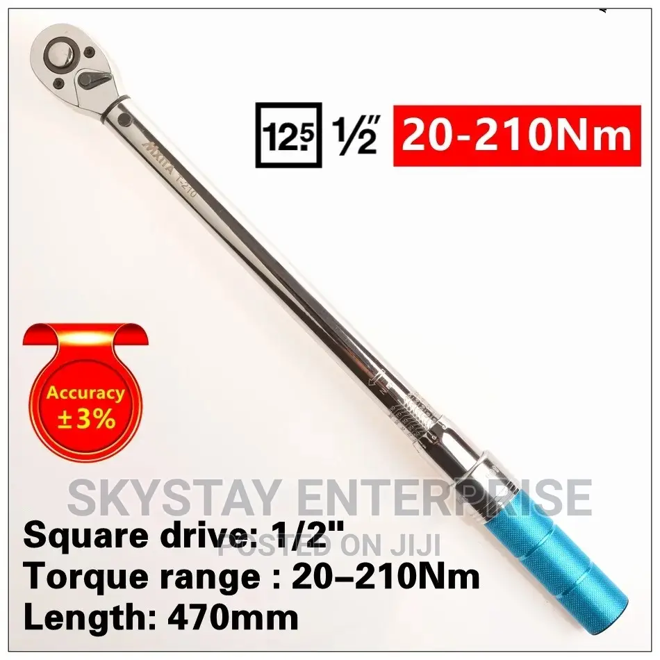 Torque Wrench 20-210nm