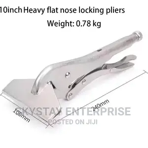 Jaw Locking Pliers Sheet Metal 10"
