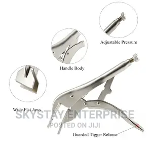 Jaw Locking Pliers Sheet Metal 10"