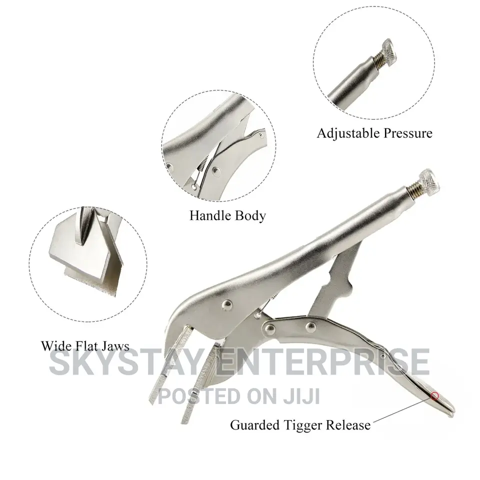 Jaw Locking Pliers Sheet Metal 10"