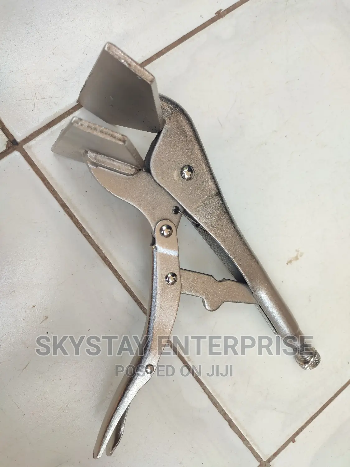 Jaw Locking Pliers Sheet Metal 10"