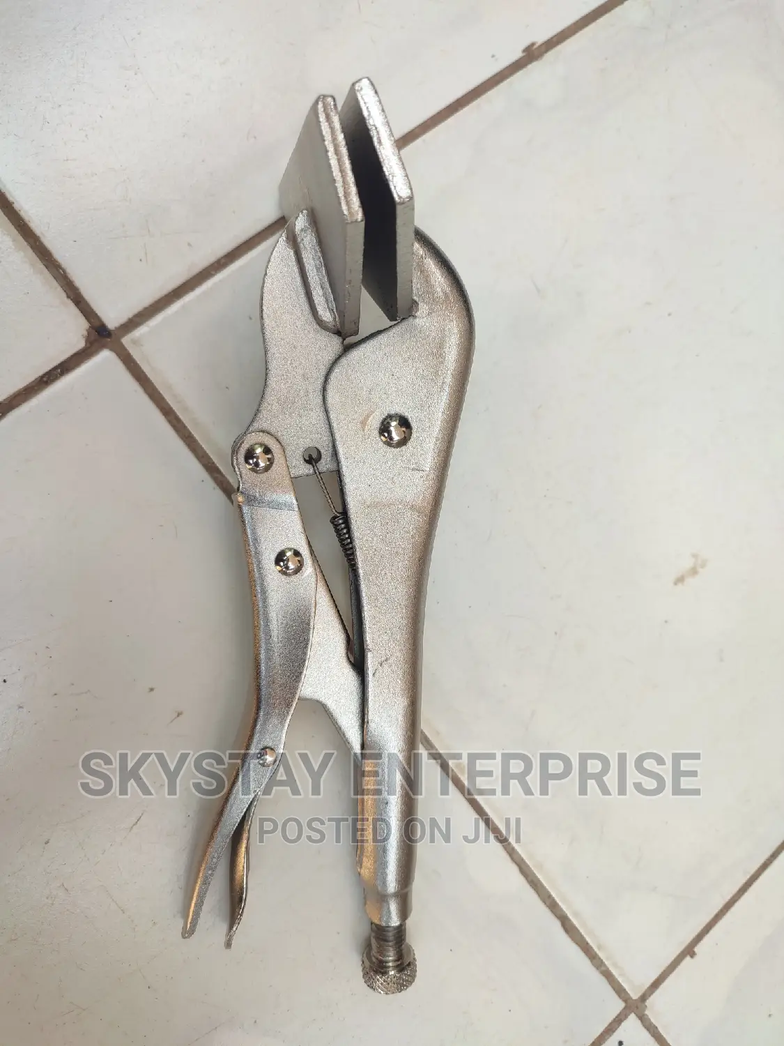 Jaw Locking Pliers Sheet Metal 10"