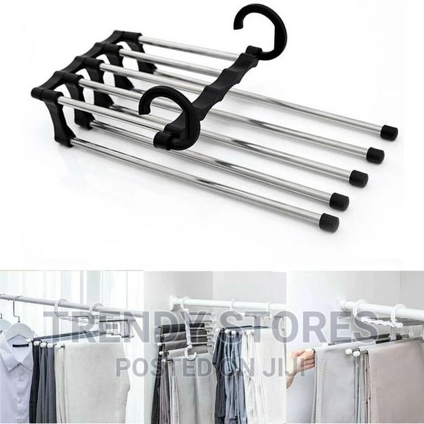 5 in 1 Multi-Functional Stainless Clothes Hangers,