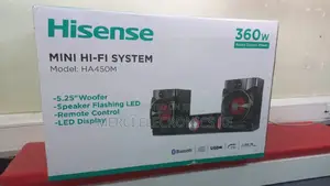 Hisense HA450 2.0 Channel Stereo Mini Hifi System 360W