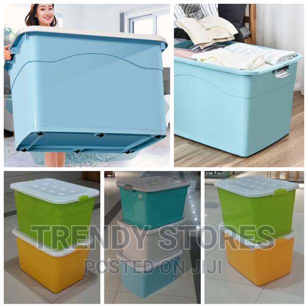 50lStorage Containers With Pulleys: - main view