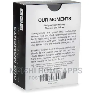 Our Moments Kids Card Game