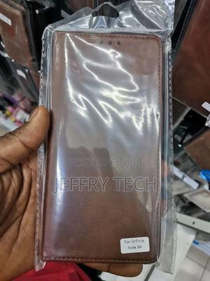 Infinix Hot 30i 4G Grid Texture Magnetic Flip Leather Phone - thumbnail 2