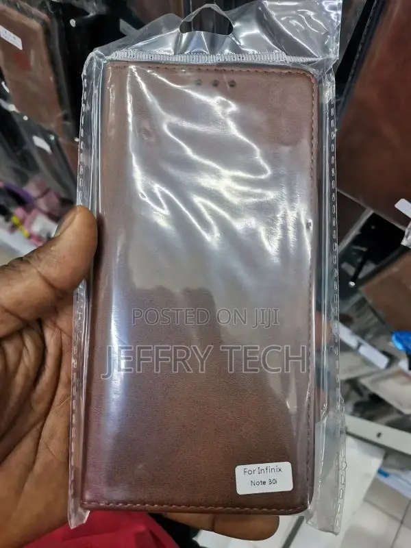 Infinix Hot 30i 4G Grid Texture Magnetic Flip Leather Phone