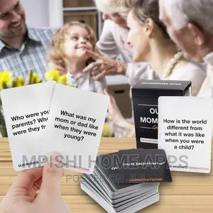 Our Moments Generation Card Game