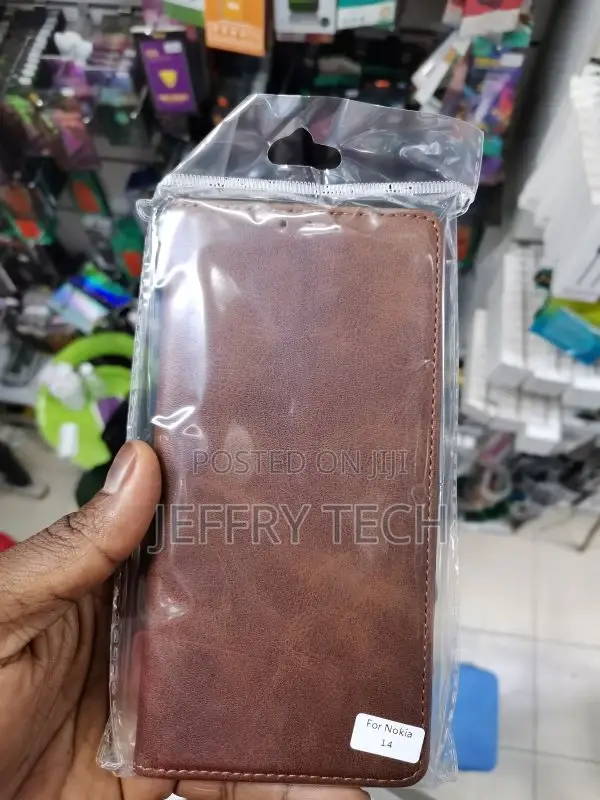 Wallet Cover Nokia1.4 Flip Covers Cases (Black,Nokia 1.4)