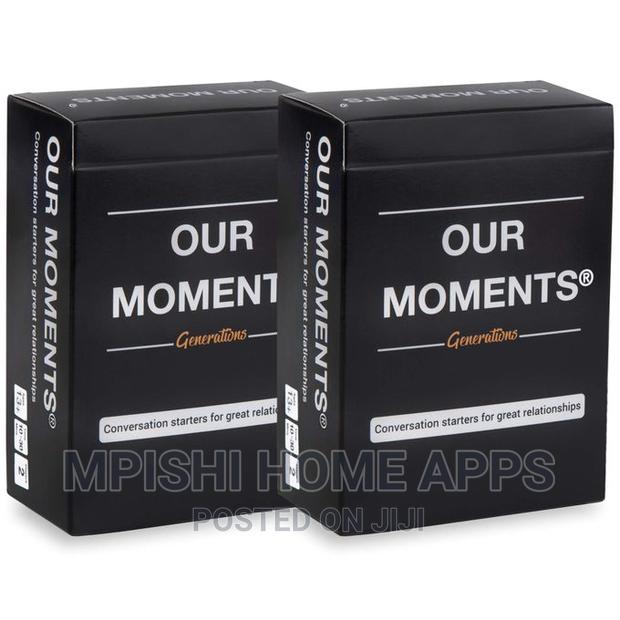 Our Moments Generation Card Game - main view