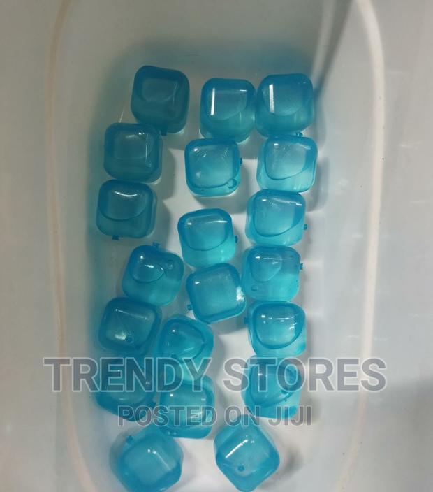 20pc Pack Reusable Silicone Ice Cubes - main view