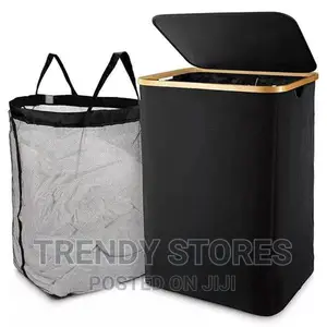 Foldable Laundry Basket With Lid