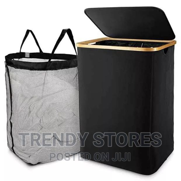 Foldable Laundry Basket With Lid