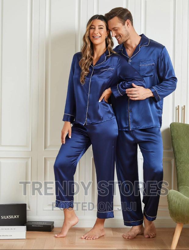 His Hers Quality Pajama Set - main view