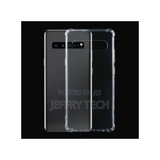 For Galaxy S10 5G Four-Corner Shockproof Ultra-Thin Transpar