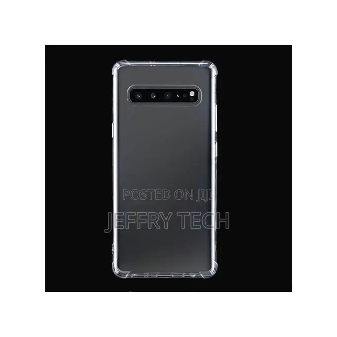 For Galaxy S10 5G Four-Corner Shockproof Ultra-Thin Transpar