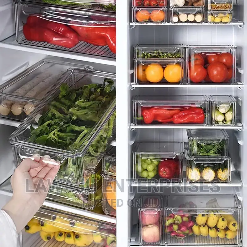 Transparent Food Storage Container With Lid
