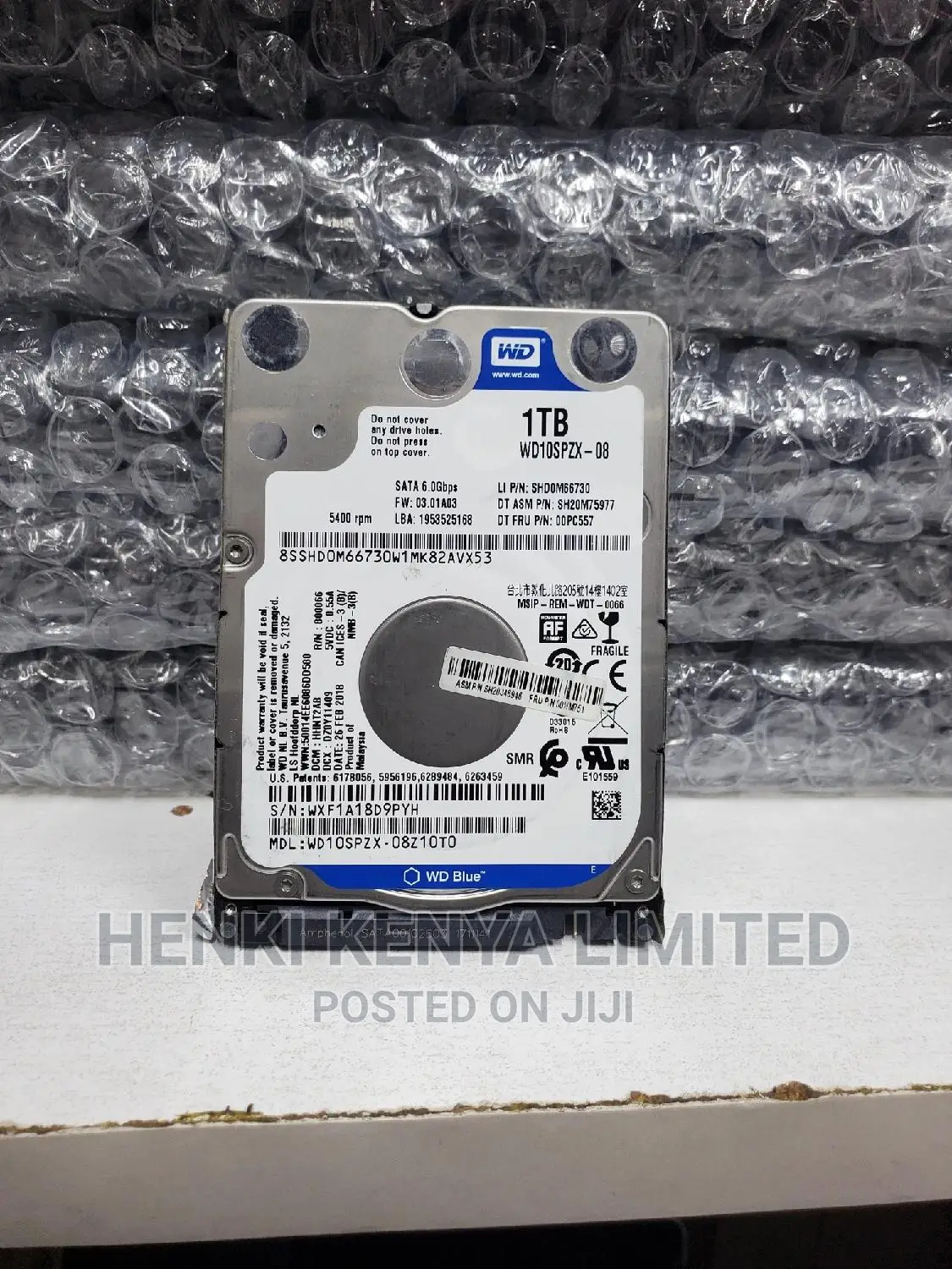 1terabyte Hard Disk for Laptop