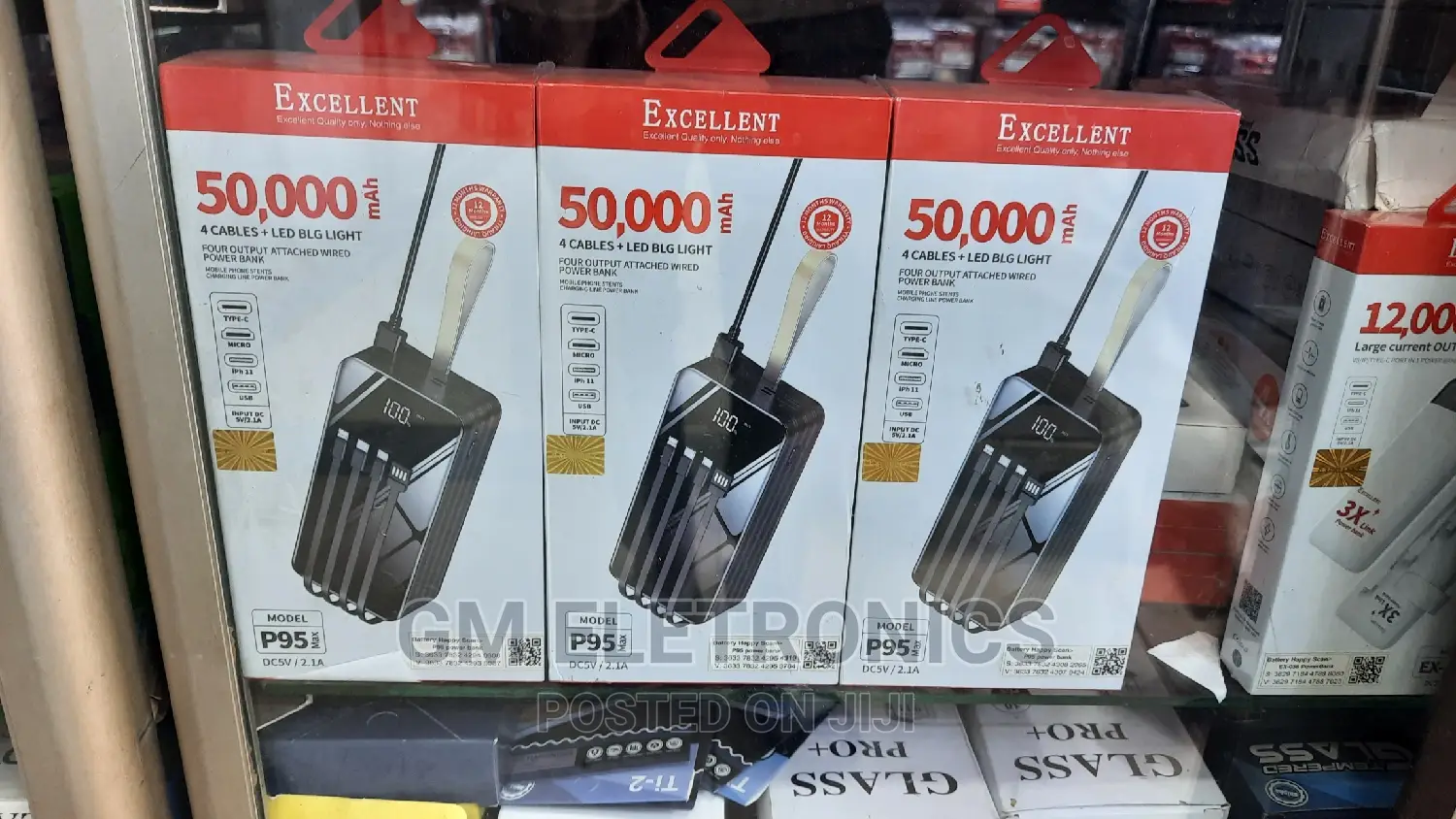 Excellent P95 (50000mah) Powerbank.