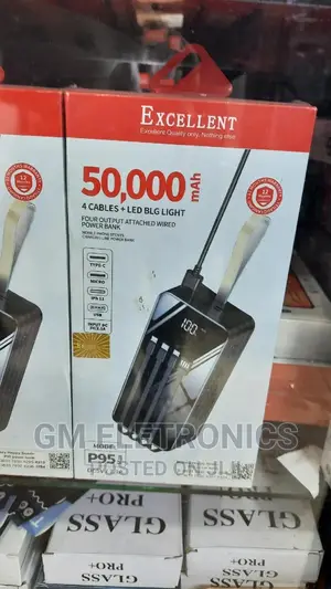 Excellent P95 (50000mah) Powerbank.