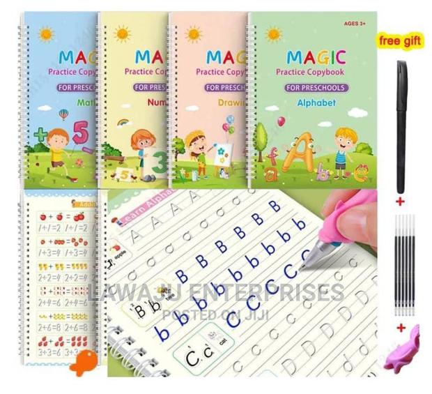 4in1 Sank Magic Practice Copy Books For Pre-schooler - thumbnail 3