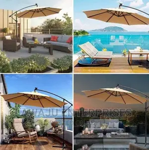 Cantilever Parasol 10ft With Crankshaft Adjusting Shaft