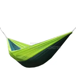 OUTDOOR CAMPING HAMMOCK Nylon Fabric, Max Load 100kg, 190*80
