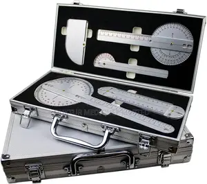 Aluminum Medical Goniometer, 5pcs Set