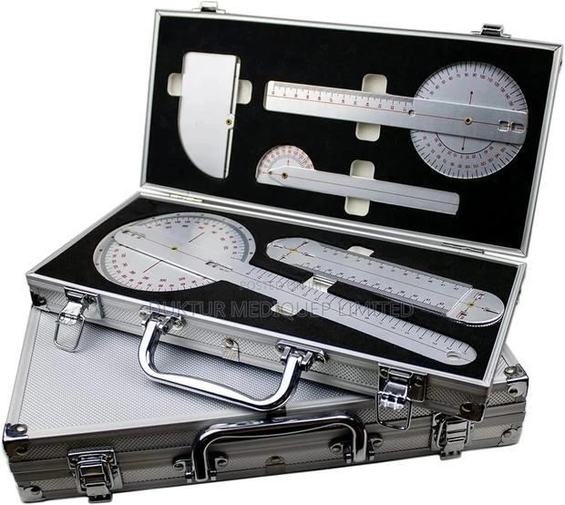 Aluminum Medical Goniometer, 5pcs Set
