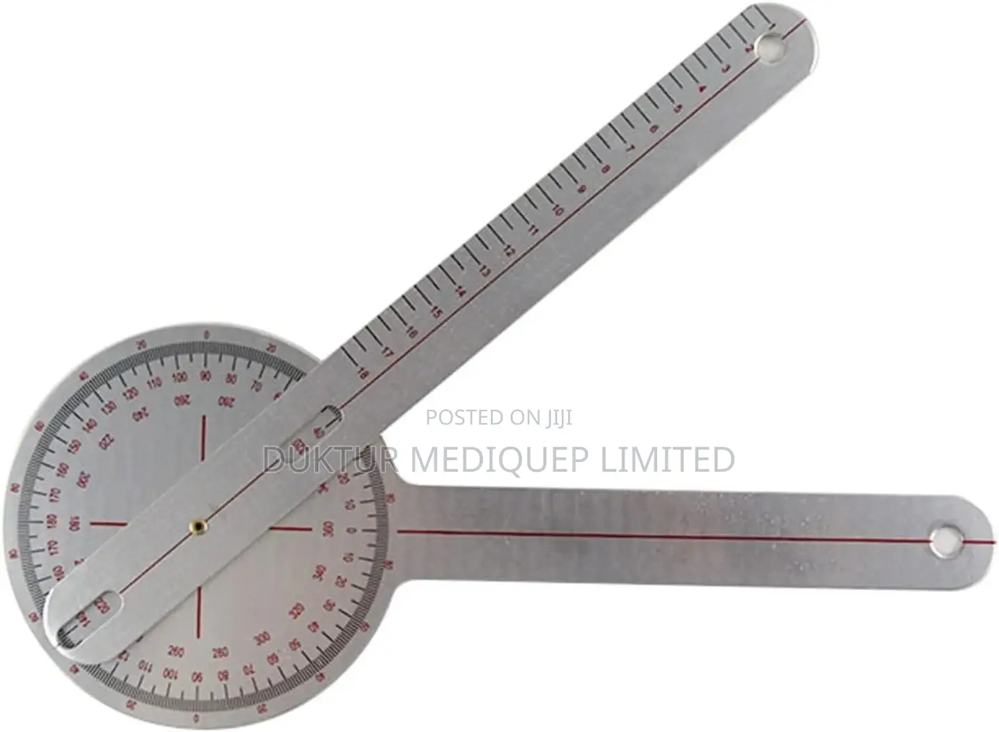 Aluminum Medical Goniometer, 5pcs Set