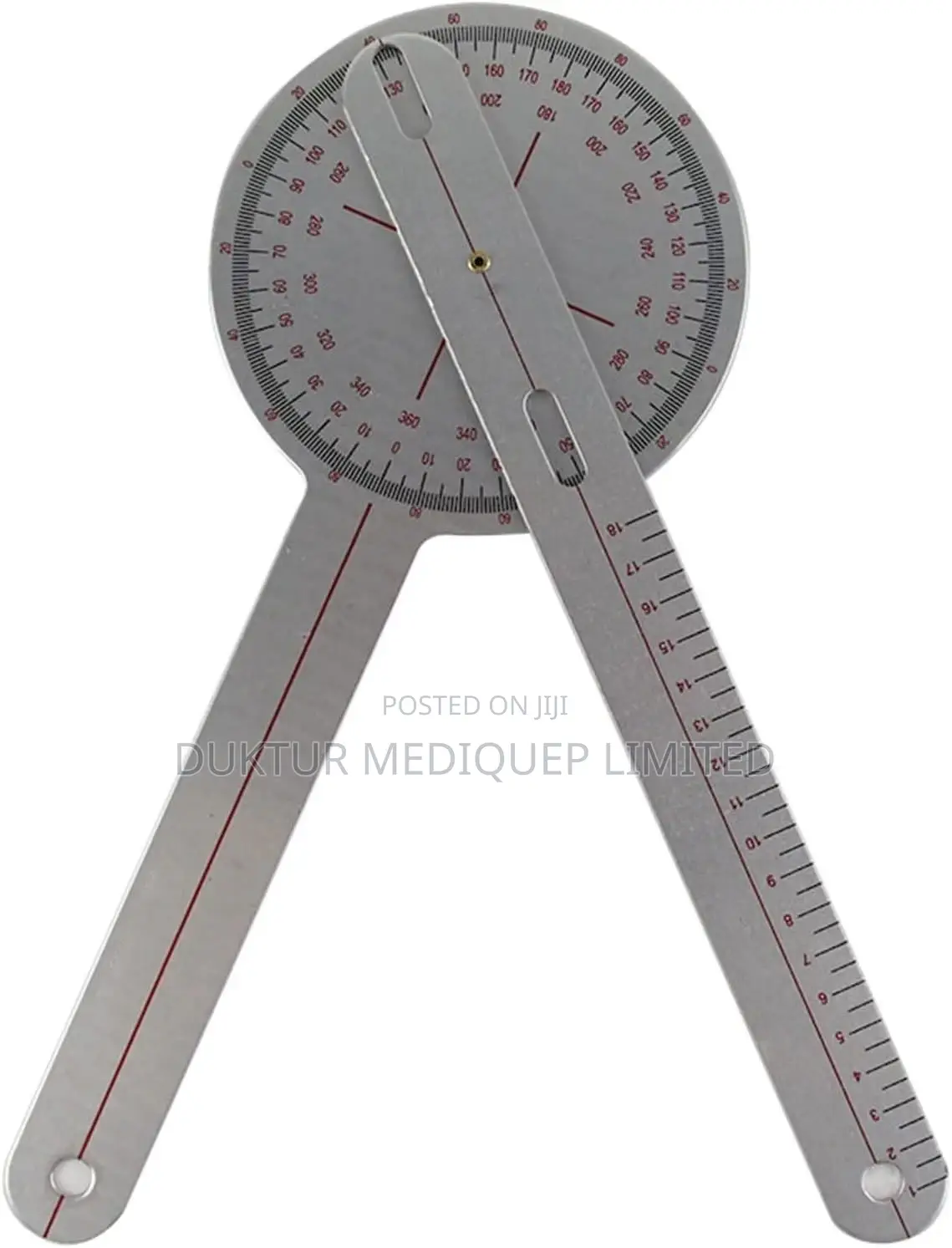 Aluminum Medical Goniometer, 5pcs Set