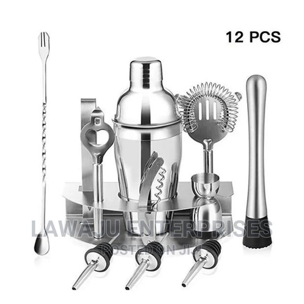 Profesional Stainless Cocktail Shaker Set - thumbnail 2