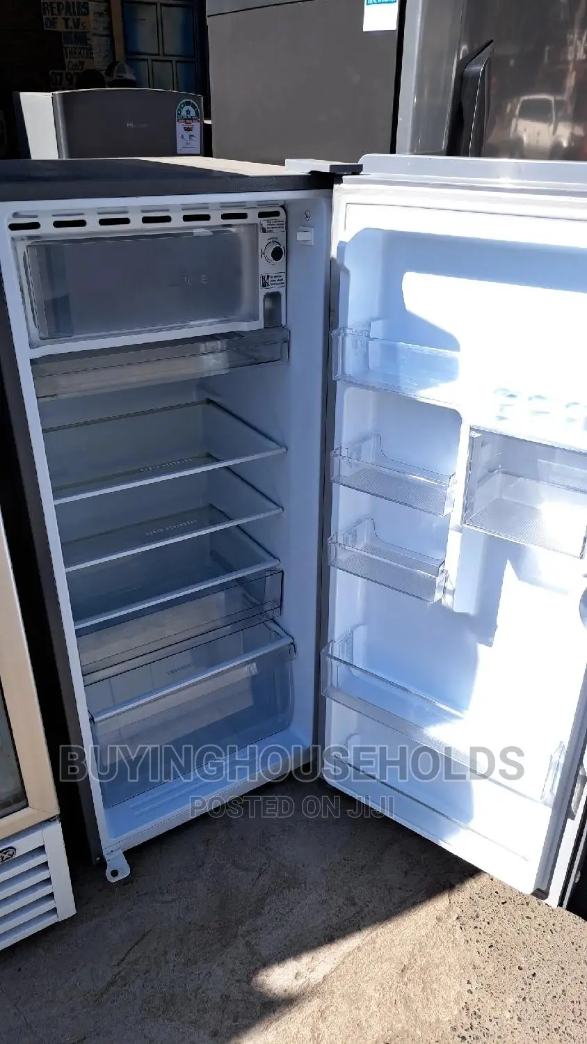 Haier 190L Glass Door Fridge